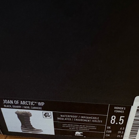 Sorel Joan of Arctic Waterproof Winter Boots Faux Fur Cuff Size U.S. 8.5 - Picture 14 of 14